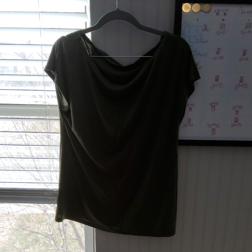 Olive Green Women's Top
